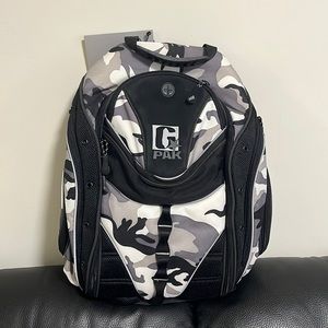 Camo Print Backpack